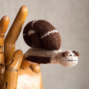 Hand Knitted Finger Puppet