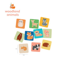 Load image into Gallery viewer, Woodland Animal Memory Game - Orange Tree Toys
