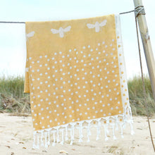 Load image into Gallery viewer, Bees Hammam Towel - Sophie Allport
