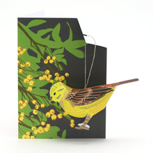 Load image into Gallery viewer, Bird cards / hanging decorations - Faye Stevens
