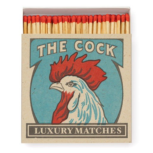 Luxury Matches (Square Matchboxes) - Archivist Gallery – BfD Bee Shop Ltd.