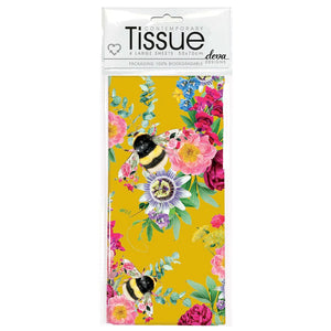 Botanical Bee Tissue Paper - Lola Design