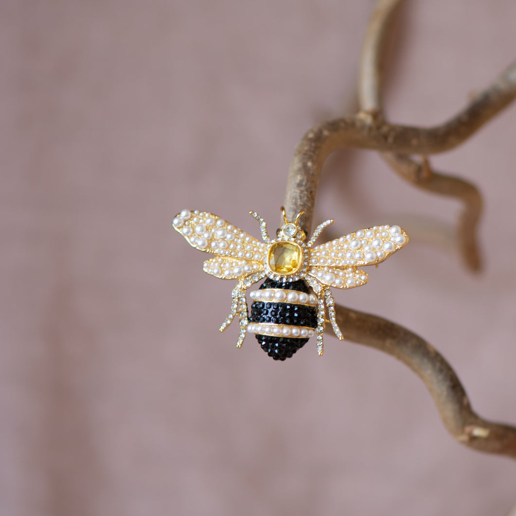Bejewelled Insect Brooches - Bill Skinner Studio