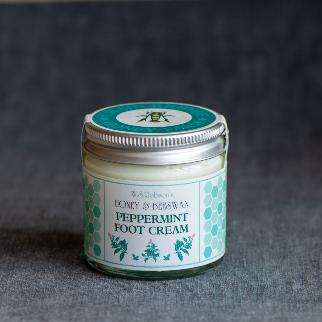 Chain Bridge Honey Farm - Honey and Beeswax Peppermint Foot Cream 50g