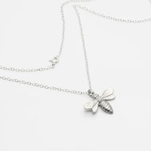 Load image into Gallery viewer, Pewter Bee Pendant - Lancaster &amp; Gibbings
