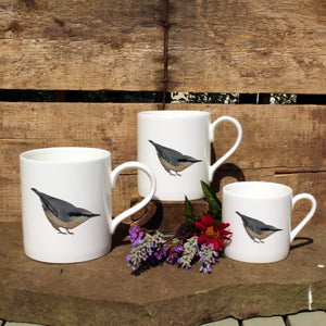 Bone china cup / mug - Claire Vaughan Designs
