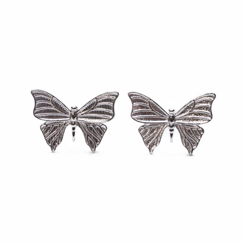 Butterfly Stud Earrings - Bill Skinner Studio