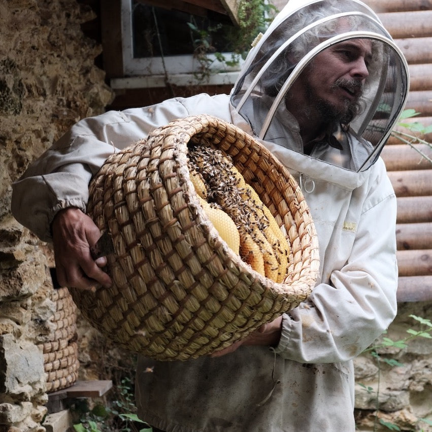 Bees for Development and Chris Park Introduction to Skep Beekeeping 10 August 2024