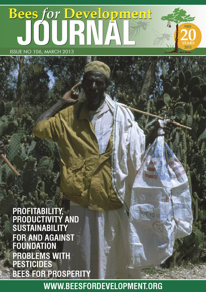 Bees for Development Journal Edition 106, March 2013 (Digital Download PDF)