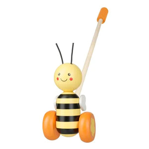 Push Along Honey Bee - Orange Tree Toys