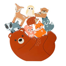 Load image into Gallery viewer, Woodland Animal Balancing Game - Orange Tree Toys
