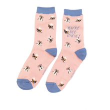 Load image into Gallery viewer, Bamboo &#39;Bee-utiful&#39; Socks Box (set of 2) - Miss Sparrow
