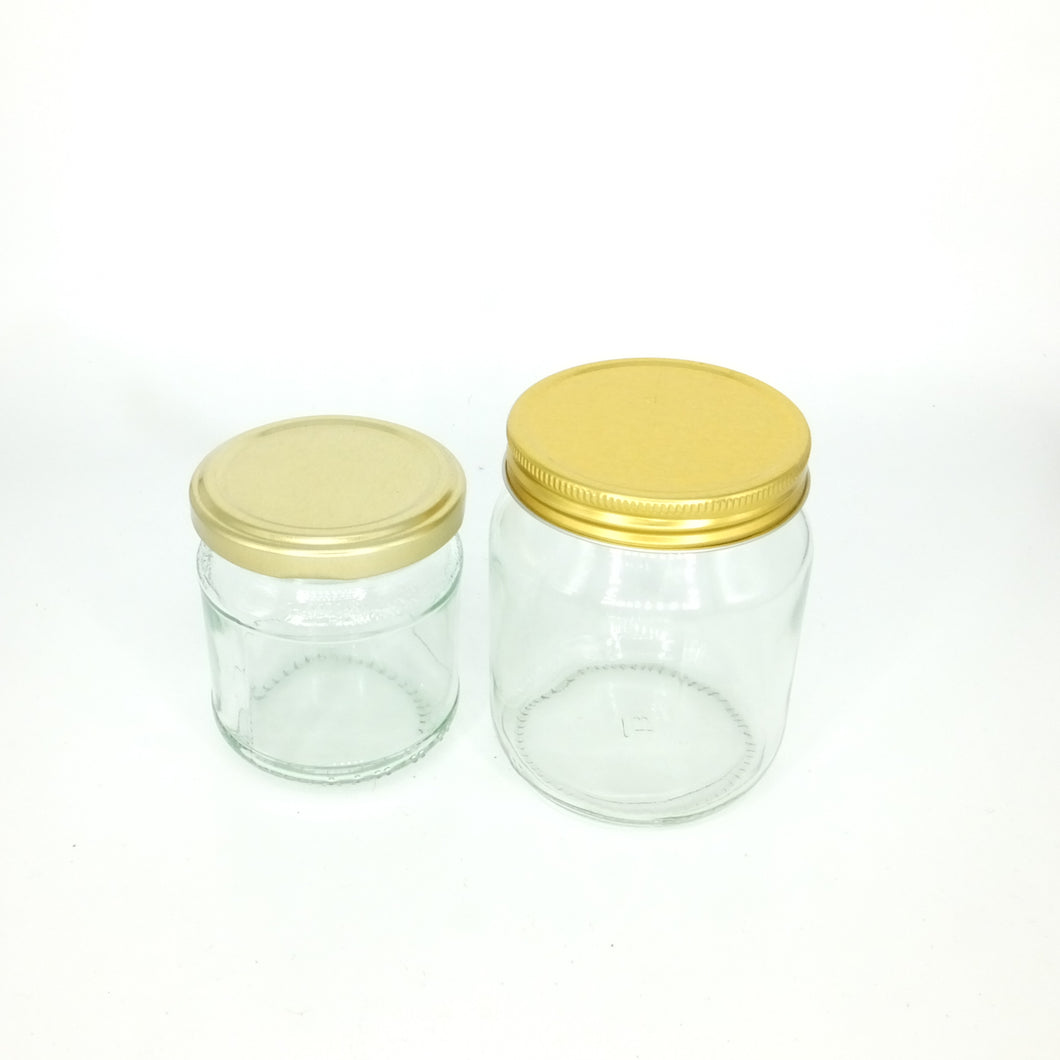 Honey packing jars & lids