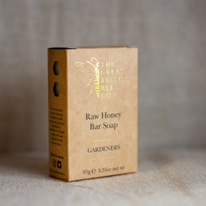 Raw honey bar soap 95g - The Great British Bee Co.