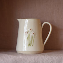 Load image into Gallery viewer, Hogben Pottery Jug - Narcissi
