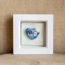 Load image into Gallery viewer, Framed ceramic heart - Clare Mahoney Ceramics
