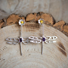 Load image into Gallery viewer, Dragonfly Drop Earrings - Jess Withington
