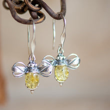 Load image into Gallery viewer, Bumble Bee Drop Earrings - Henryka
