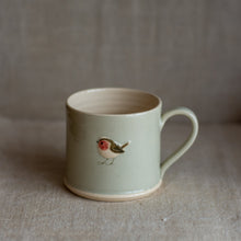 Load image into Gallery viewer, Hogben Pottery espresso mug - robin
