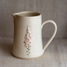 Load image into Gallery viewer, Hogben Pottery Jug - Foxglove
