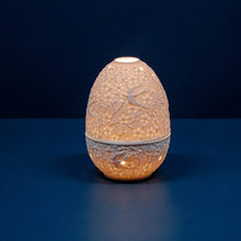 Load image into Gallery viewer, Porcelain Egg-Shaped Tealight Holder
