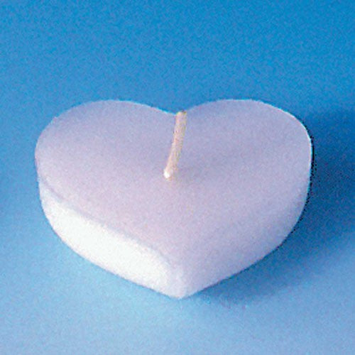 Candle mould, floating heart candle (tray)