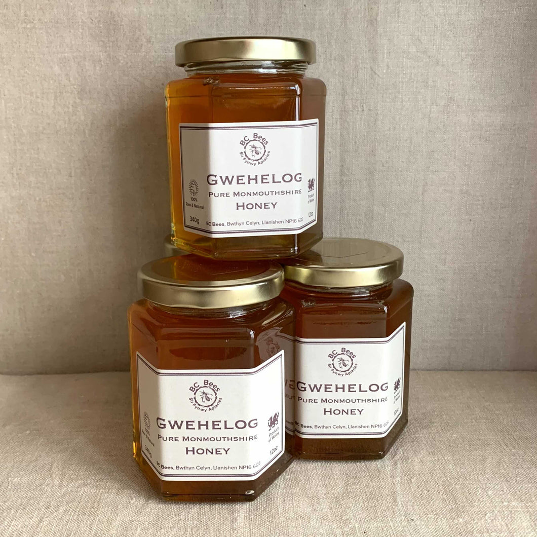 Gwehelog honey - BC Bees