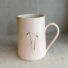 Load image into Gallery viewer, Hogben Pottery jug - snowdrop
