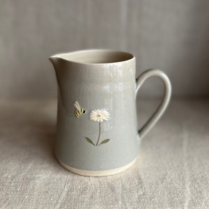 Hogben Pottery Jug - Bee and Daisy