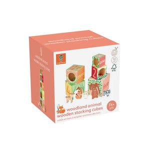 Woodland Stacking Cubes - Orange Tree Toys