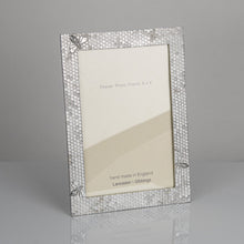 Load image into Gallery viewer, Pewter Honeycomb Photo Frame - Lancaster &amp; Gibbings
