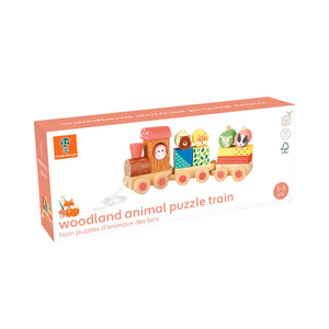 Woodland Puzzle Train - Orange Tree Toys