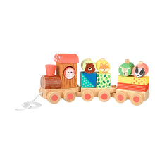 Load image into Gallery viewer, Woodland Puzzle Train - Orange Tree Toys
