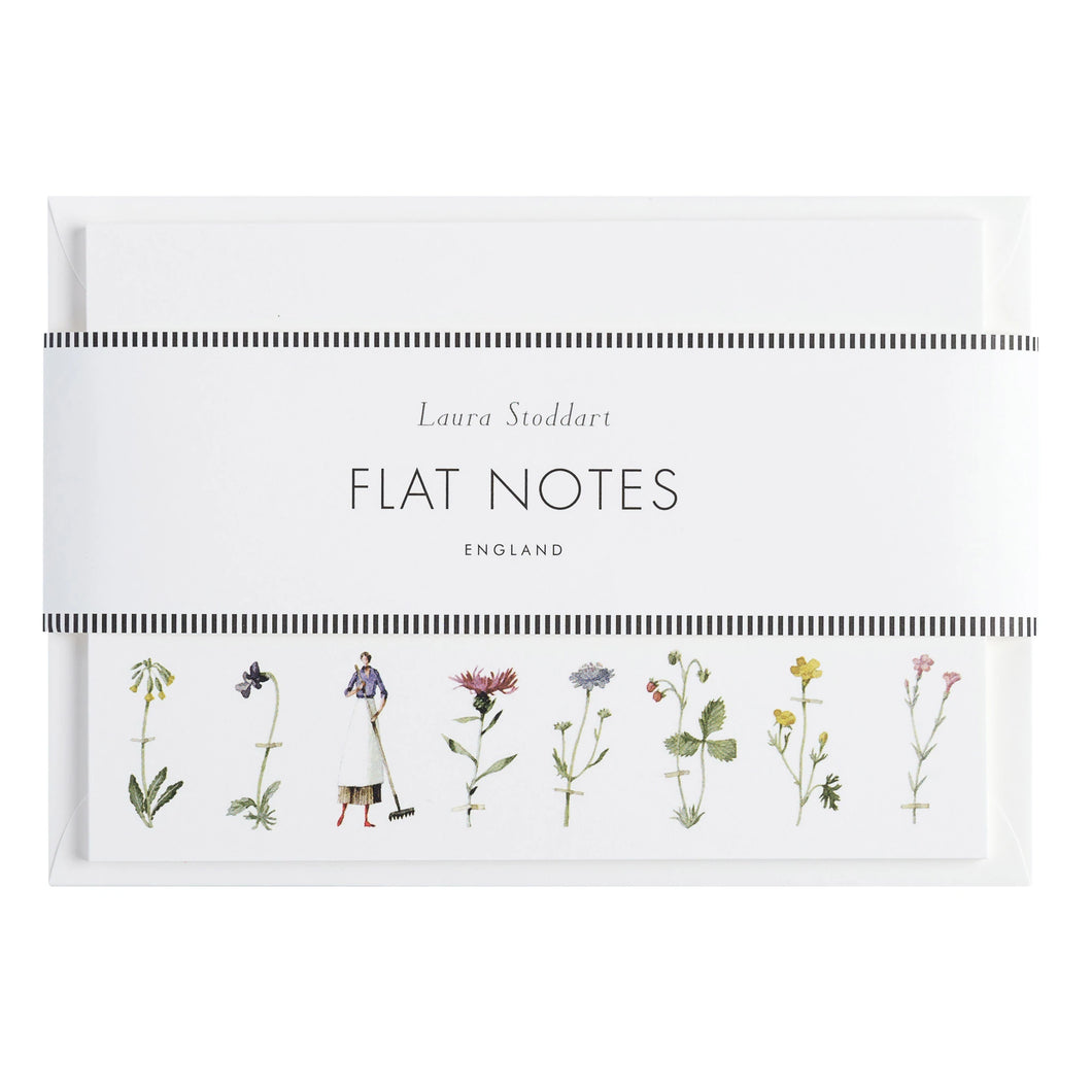 Wild Flowers Flat Notes - Laura Stoddart
