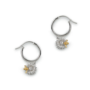 Daisy & Bumble Bee Drop Earrings - Bill Skinner Studio