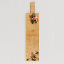 Load image into Gallery viewer, Long Bee Oak Serving Paddle
