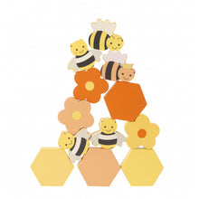 Load image into Gallery viewer, Stacking honey bees - Orange Tree Toys
